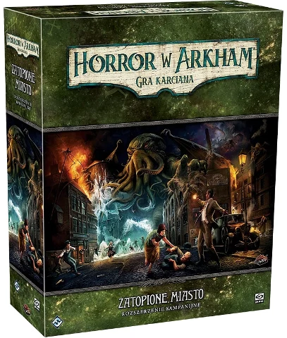 Horror w Arkham LCG Zatopione miasto, zdjęcie 2