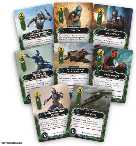 Star Wars The Deckbuilding Game Mandalorianie, zdjęcie 6