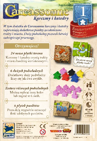 Carcassonne Karczmy i katedry, zdjęcie 4