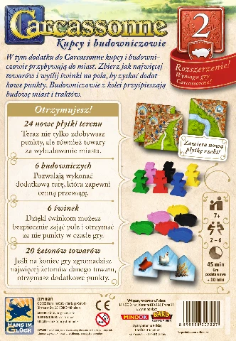 Carcassonne Kupcy i budowniczowie, zdjęcie 4