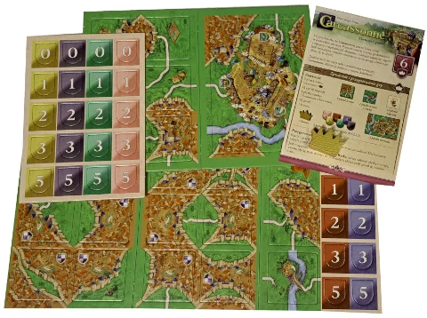 Carcassonne 6 Turnieje i godła, zdjęcie 3