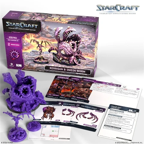StarCraft Kerrigan and Omega Worm Zerg Hero Expansion Set, zdjęcie 2
