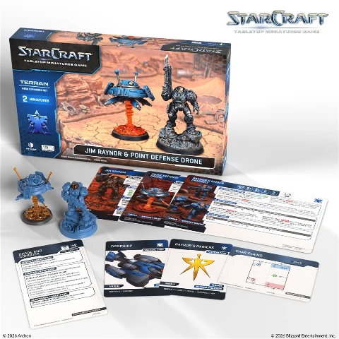 StarCraft Jim Raynor and Point Defense Drone Terran Expansion Set, zdjęcie 2