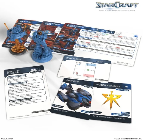 StarCraft Jim Raynor and Point Defense Drone Terran Expansion Set, zdjęcie 3