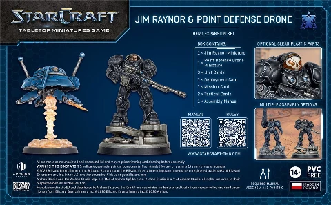 StarCraft Jim Raynor and Point Defense Drone Terran Expansion Set, zdjęcie 6