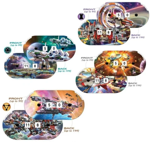 Star Realms Rise of Empire 4 Liczniki, zdjęcie 3