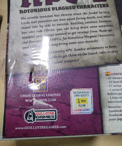 Zombicide NPC 1 Notorious Plagued Characters, zdjęcie 5