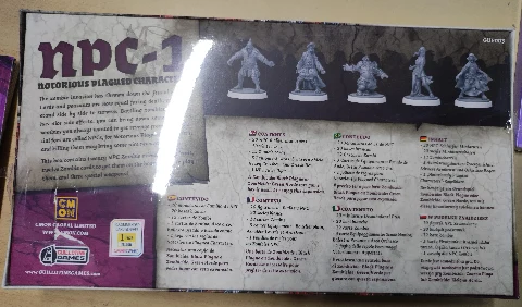 Zombicide NPC 1 Notorious Plagued Characters, zdjęcie 6