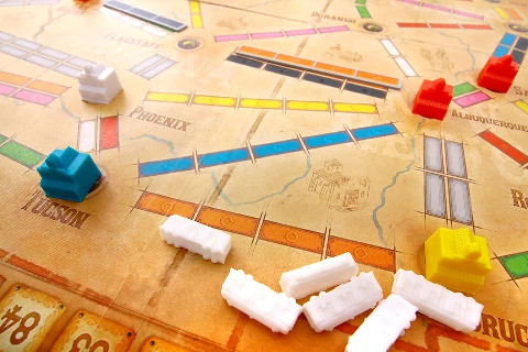 Wsiąść do Pociągu Kolekcja Map 6 Francja i Dziki Zachód, zdjęcie 8