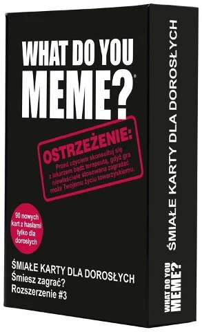 What Do You Meme Extra Paka No 3 Śmiałe i Sprośne Karty, zdjęcie 2