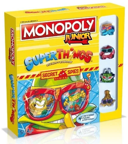 Monopoly Junior SuperThings Secret Spies