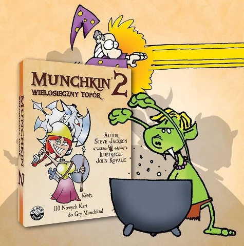 Munchkin 2 Wielosieczny topór, zdjęcie 2