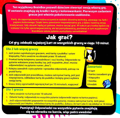 BrainBox Koloruj i zapamiętuj, zdjęcie 3