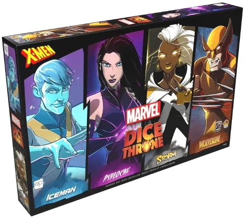 Marvel Dice Throne X Men Box 1 Wolverine vs Beast