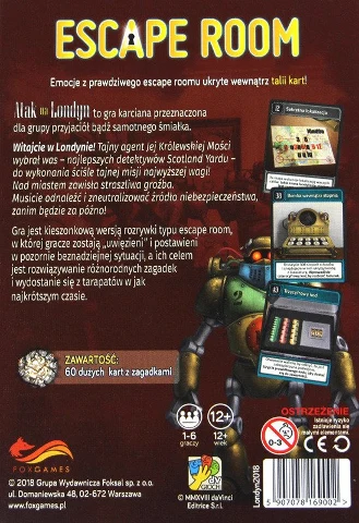 Escape room atak na londyn, zdjęcie 3