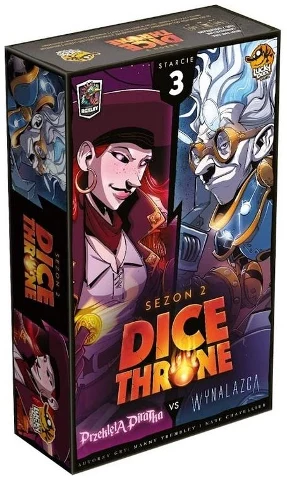 Dice Throne Starcie 3 Piratka vs Wynalazca