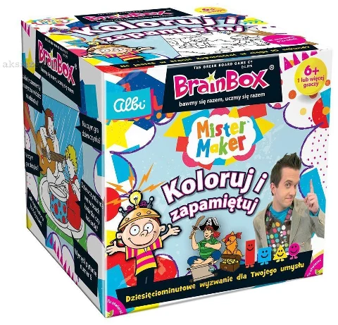 BrainBox Koloruj i zapamiętuj