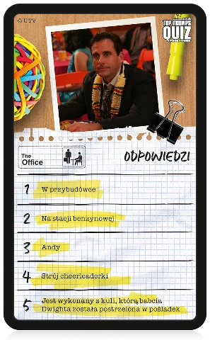 QUIZ The Office Biuro, zdjęcie 4
