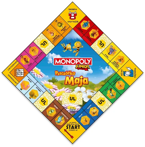 Monopoly Junior Pszczółka Maja, zdjęcie 4