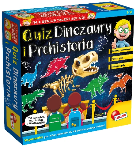 Mały Geniusz Quiz Dinozaury