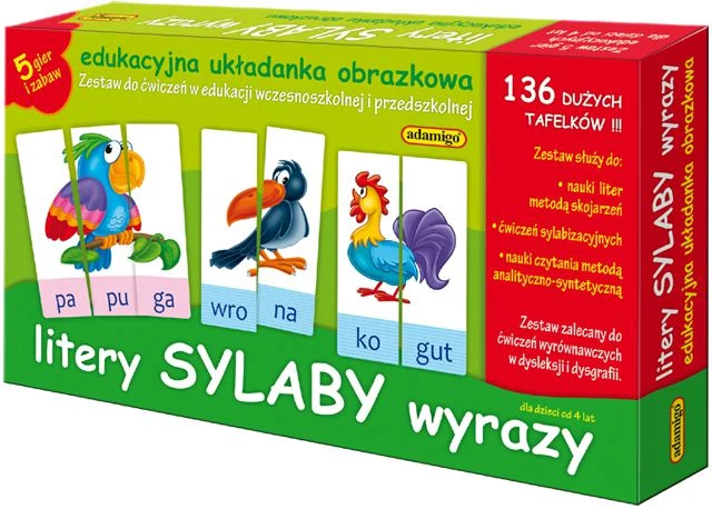 Litery sylaby wyrazy