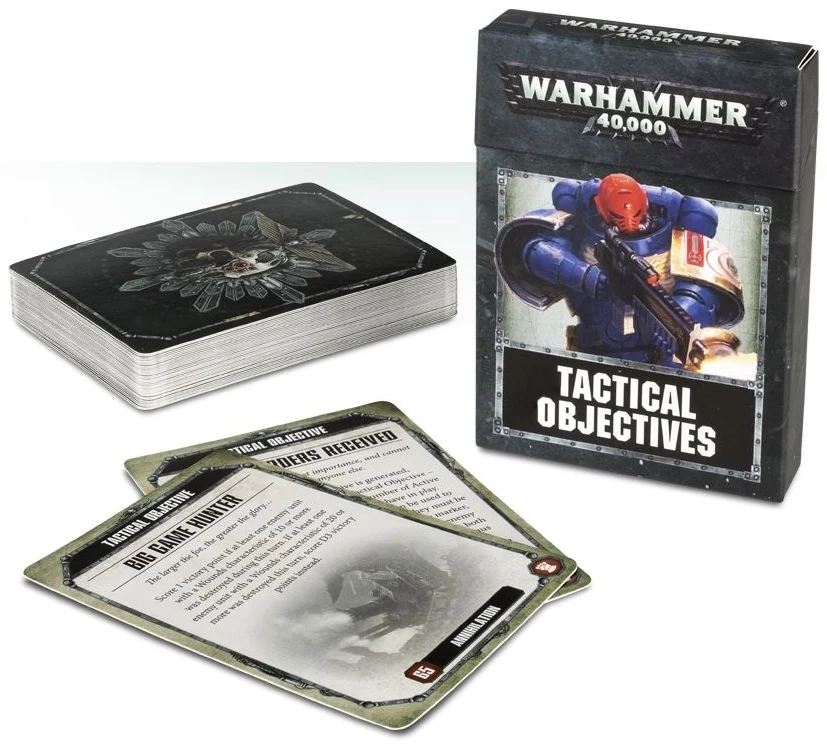 Warhammer 40.000 Tactical Objective Cards