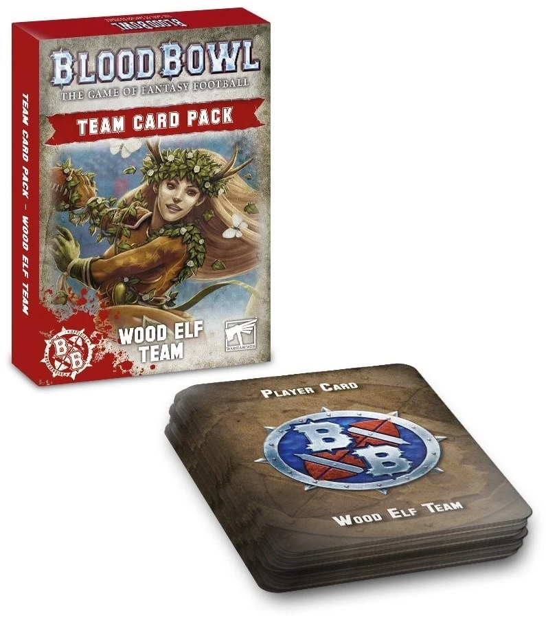 Blood Bowl Wood Elf Team Card Pack