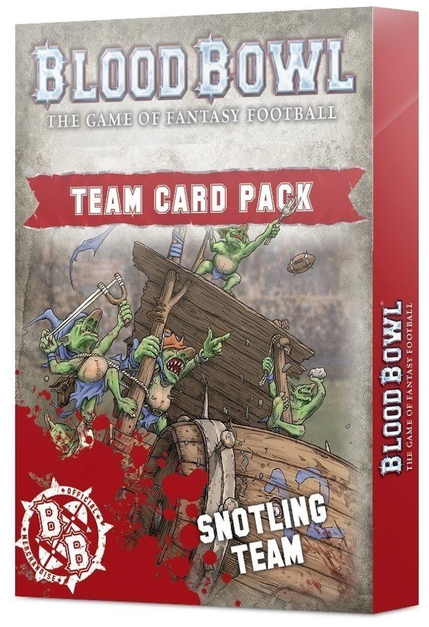 Blood bowl snotling team card pack