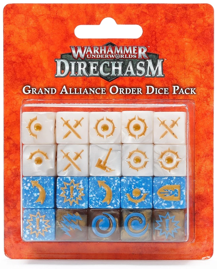 Warhammer Underworlds Grand Alliance Order Dice Pack