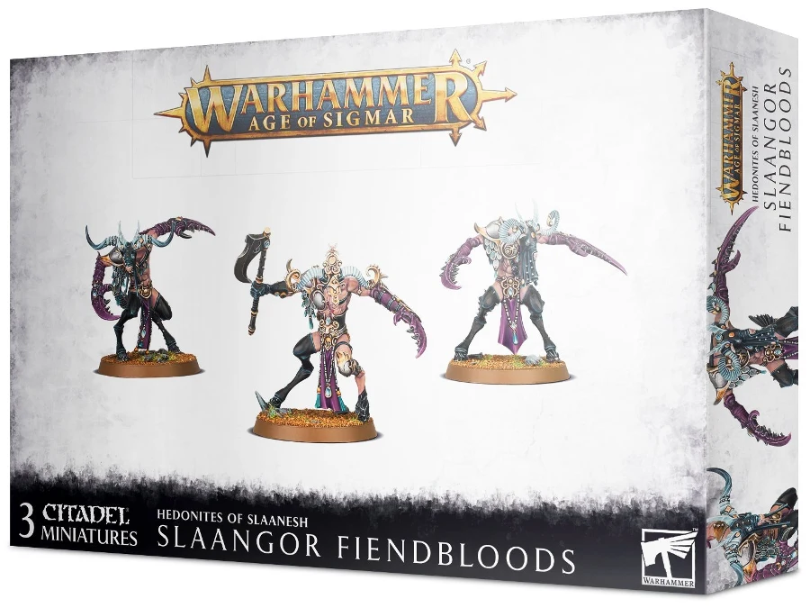 Age of Sigmar Slaangor Fiendbloods