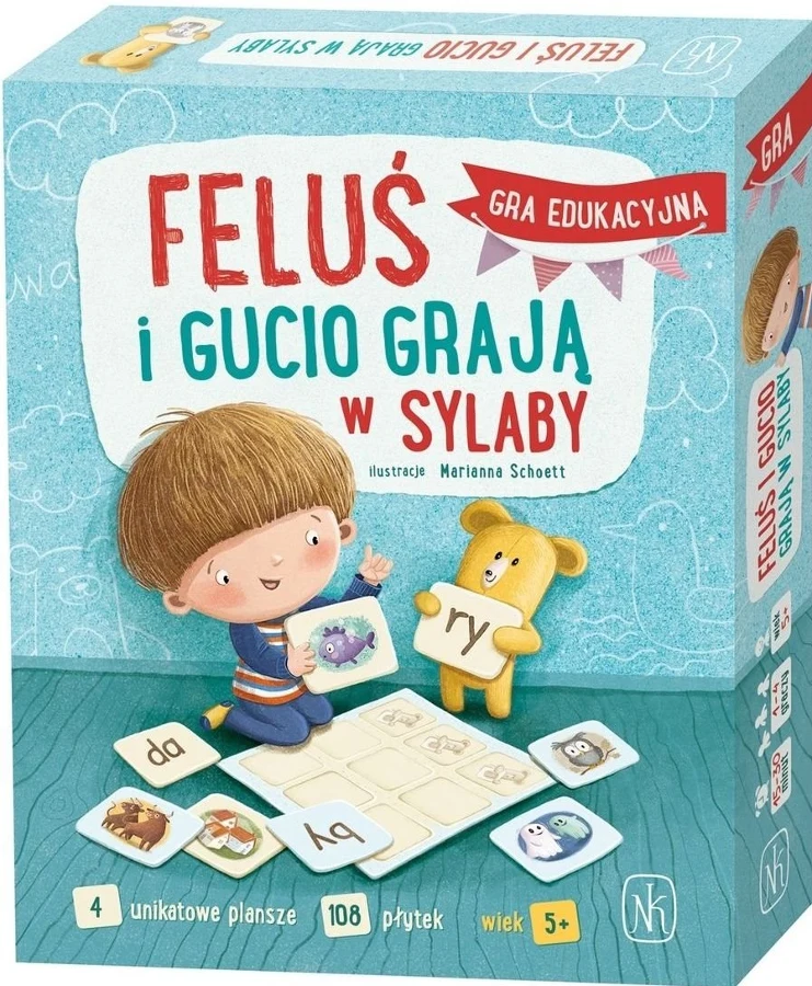 Feluś i Gucio grają w sylaby