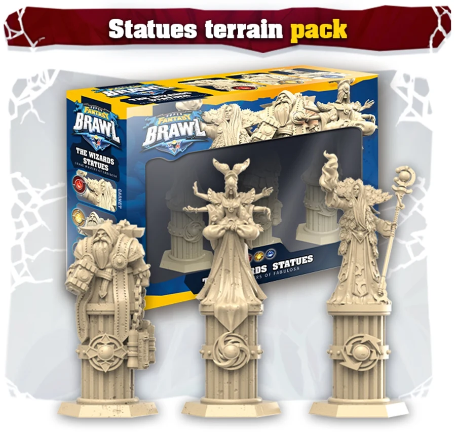 Super Fantasy Brawl Statues Terrain Pack