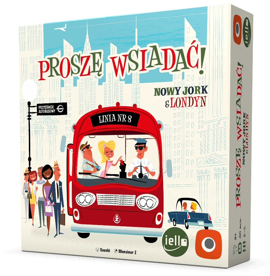 Proszę wsiadać Nowy Jork i Londyn