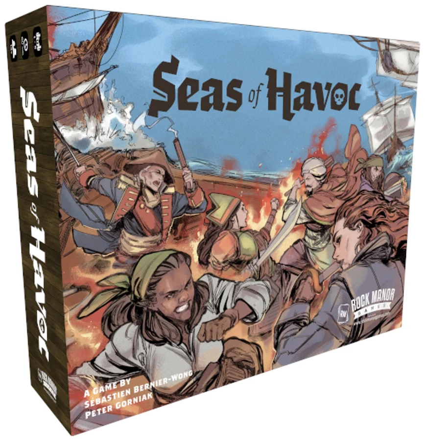 Seas of Havoc Kickstarter CAPTAIN Edition