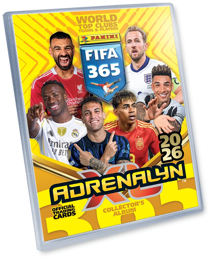 Karty Panini FIFA Adrenalin XL 2026 Megazestaw startowy