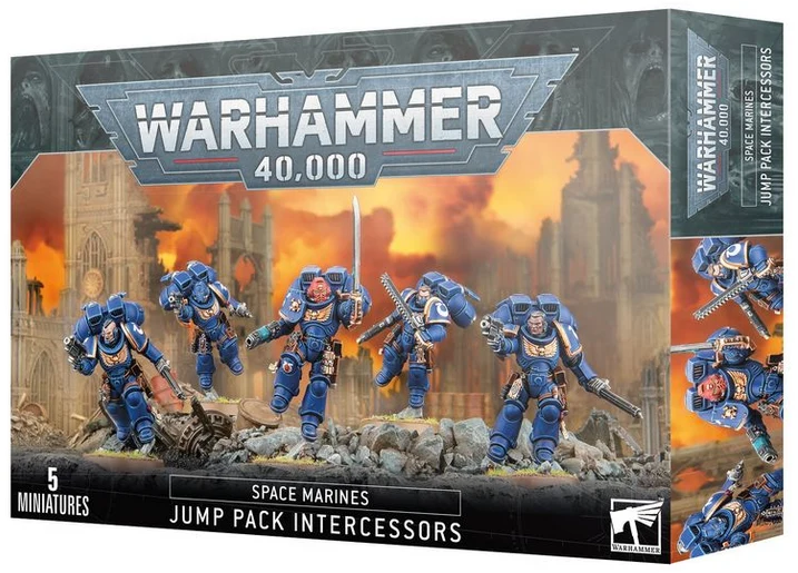 Space Marines Jump Packs Intercessors