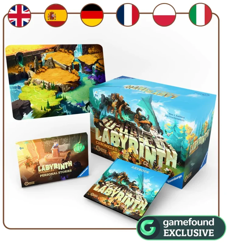 Labyrinth Chronicles All in polska edycja Gamefound Sundrop