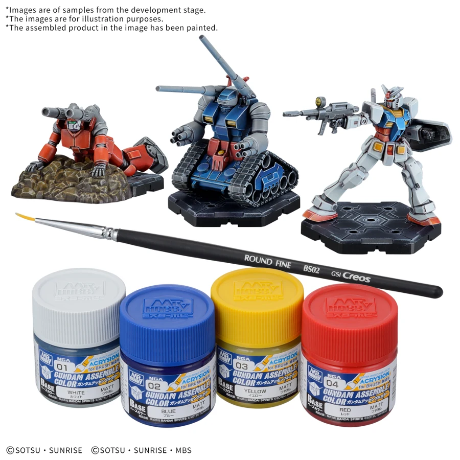 Gundam Assemble Paint Pack 01