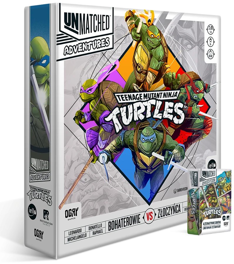 Unmatched Adventures Teenage Mutant Ninja Turtles