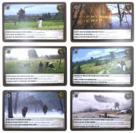 Scythe karty promocyjne zestaw 2