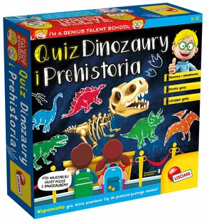 Quiz Dinozaury i człowiek pierwotny