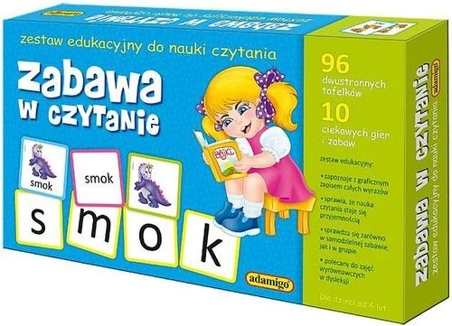 Zabawa w czytanie zestaw edukacyjny
