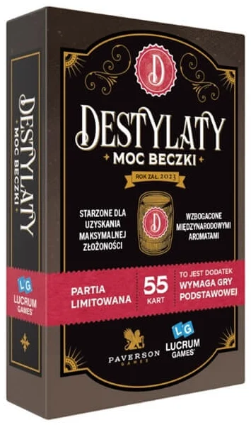 Destylaty Moc beczki
