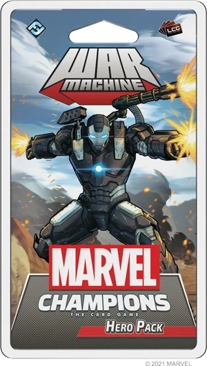 Marvel Champions Karciana Gra Kolekcjonerska Zestaw Bohatera War Machine