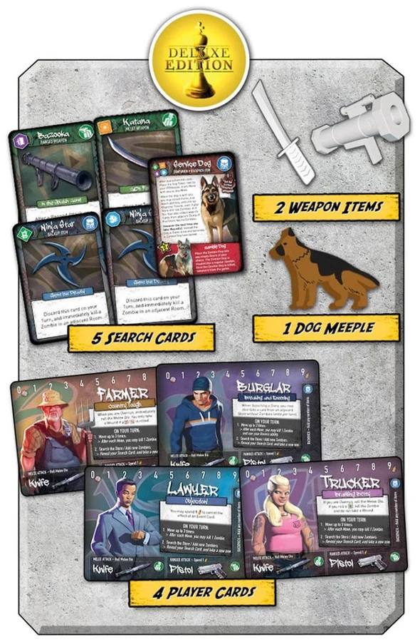 Tiny Epic Zombies Kickstarter Deluxe Promo Pack