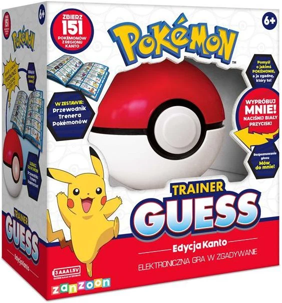 Pokémon Trainer Guess Edycja Kanto