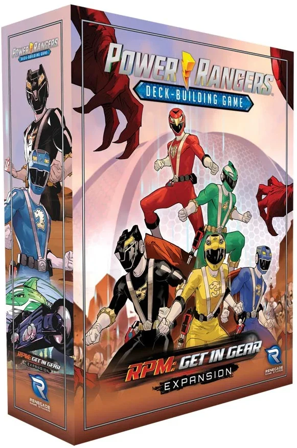 Power Rangers Deck Building Game RPM Get in Gear