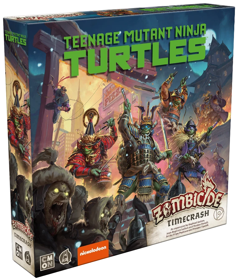 Zombicide White Death Teenage Mutant Ninja Turtles Time Crash