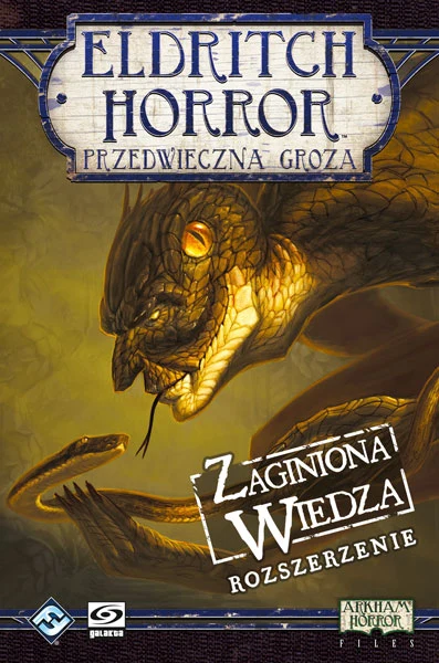 Eldritch Horror Przedwieczna groza Zaginiona Wiedza