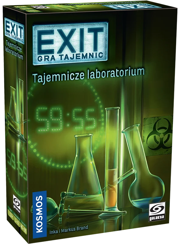 EXIT Gra tajemnic Tajemnicze laboratorium